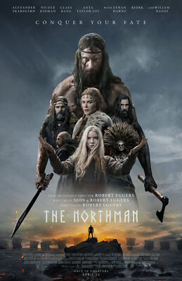 AA5267 The Northman Film By Robert Eggers 2022 Collage Movie Poster 11x17
