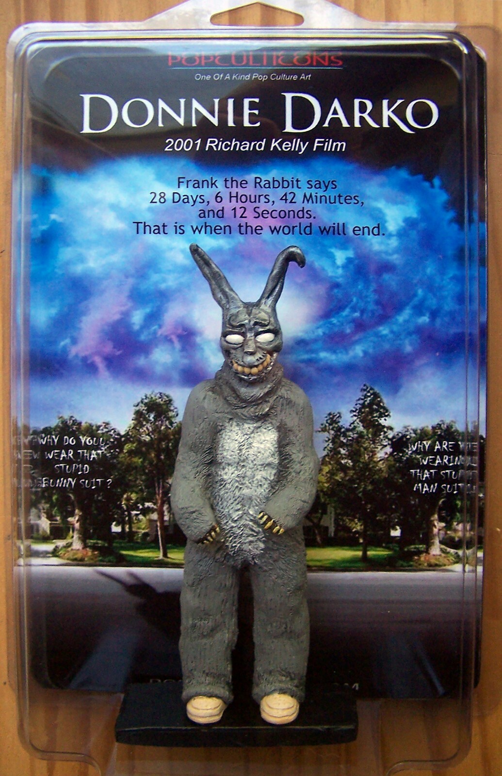 【TKTK様】00s Donnie Darko L ドニー・ダーコ うさぎSF Donnie Darko Frank the Rabbit OOAK Original Figure & Card