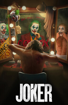 AA2477 Joker Film By Todd Phillips 2019 Artwork Movie Poster 11x17