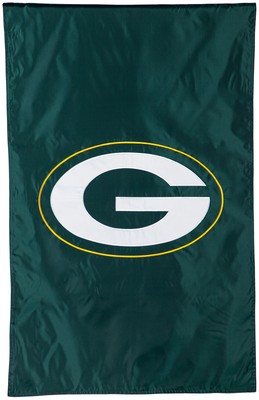Домашний флаг с аппликацией Green Bay Packers 28 x 44