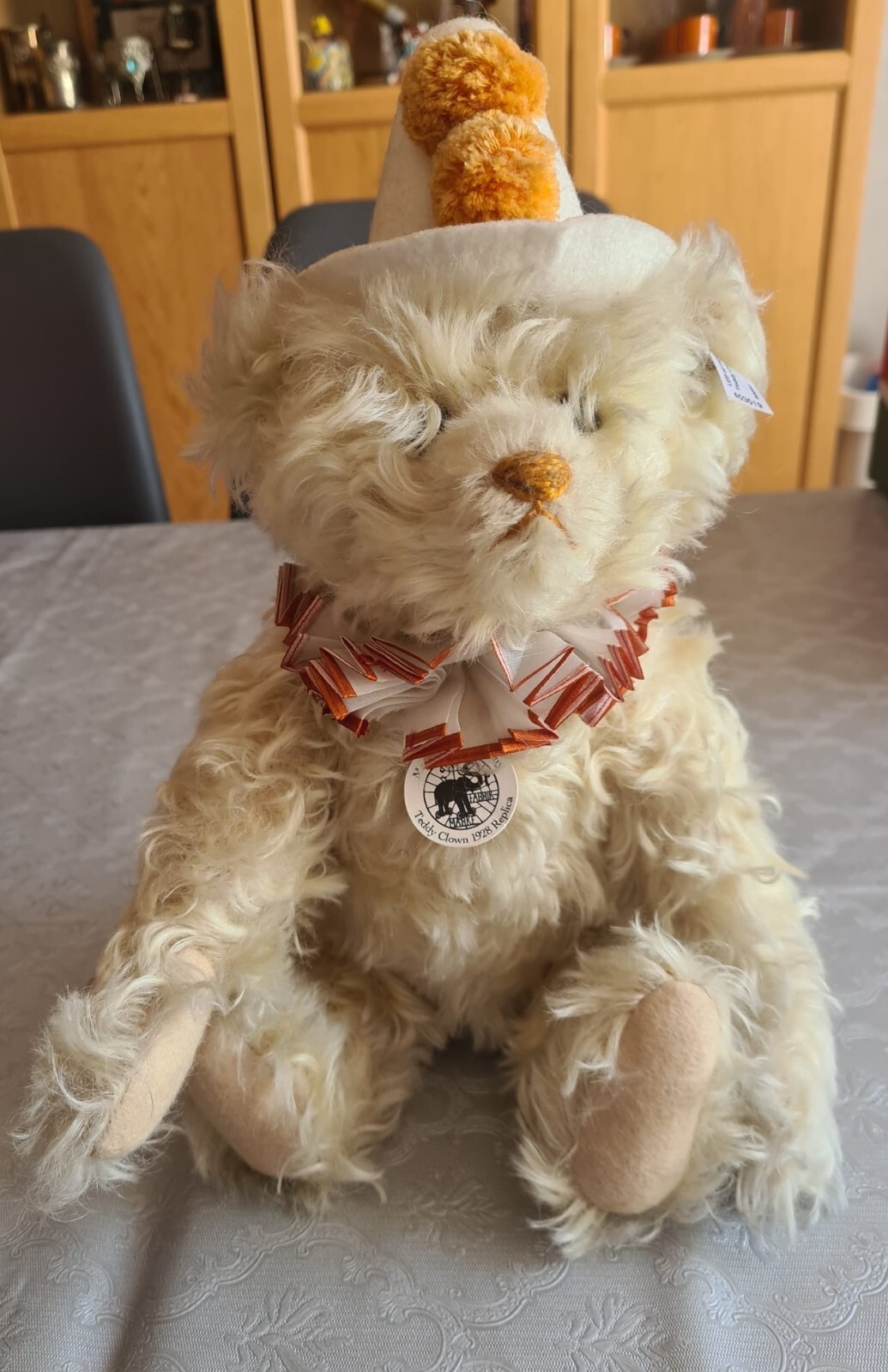 Steiff Teddy Clown Replica 1928 箱付ぬいぐるみ Steiff Teddy Clown Replica 1928 箱付ぬいぐるみ STEIFF Teddy