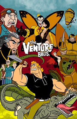The Venture Brothers poster print 1