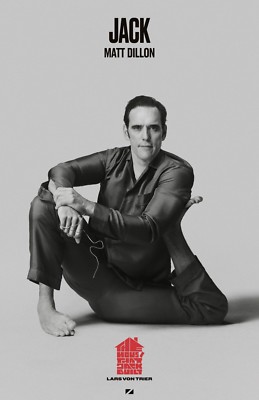 House That Jack Built movie poster (b) - 11'' x 17'' Matt Dillon, Lars Von Trier