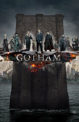 BB1743 Gotham Show By Bruno Heller 2014 Group Movie Poster 11x17