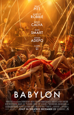 BB0462 Babylon Film By Damien Chazelle 2022 Movie Poster 11x17