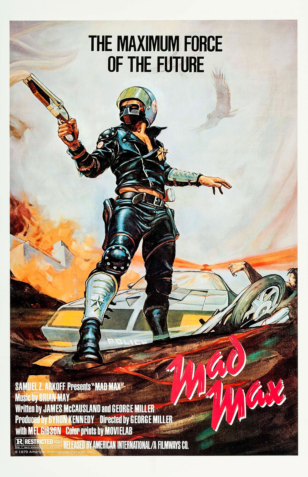 AA2797 Mad Max Film By George Miller 1979 Vintage Movie