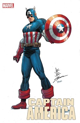 Captain America #1 Variant By John Romita Jr