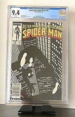 Marvel Spectacular Spider-Man CGC 9.4 White Pages Black Costume John Byrne Cover