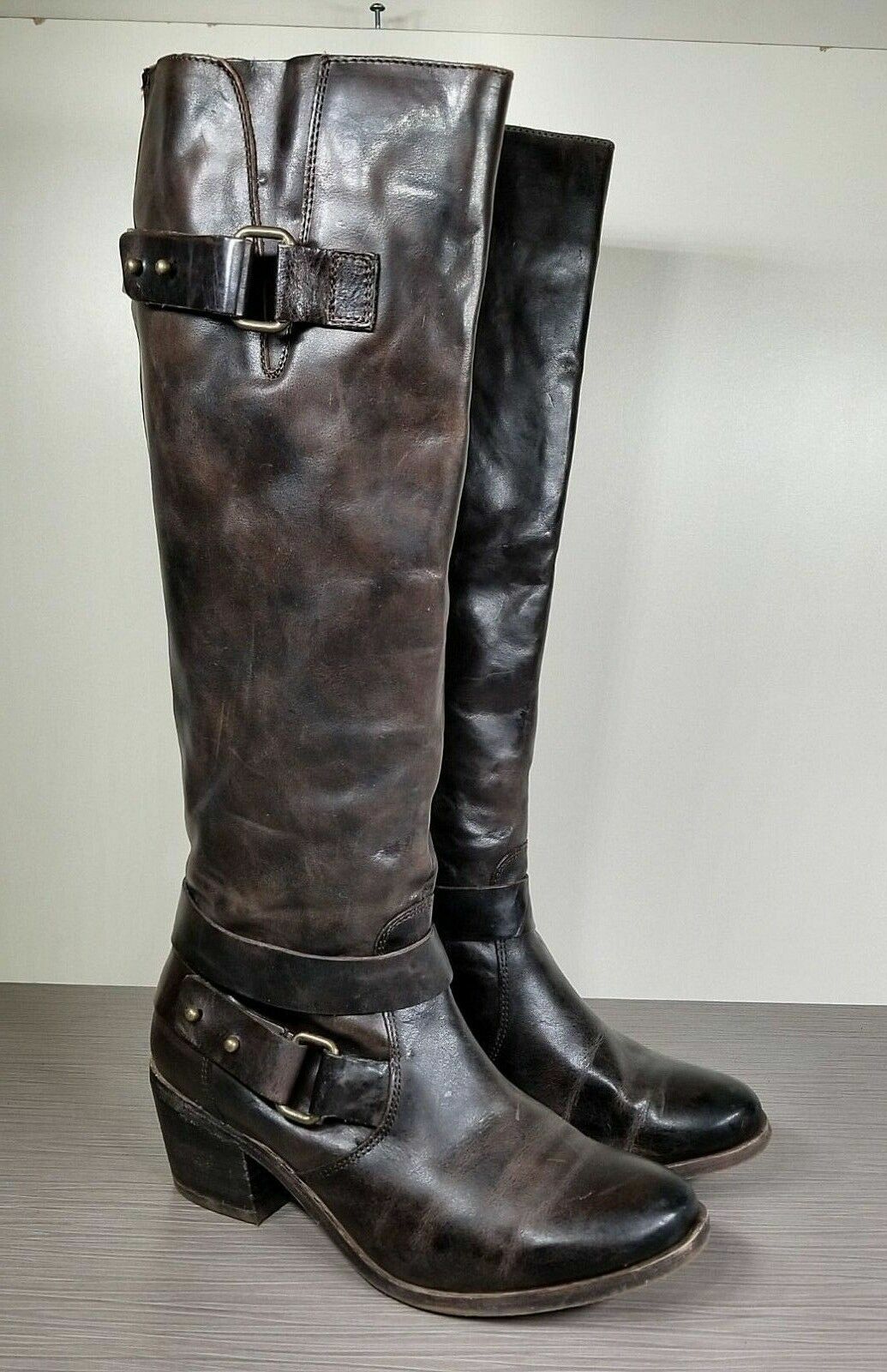 Treasure & Bond 'Salinas' Tall Boot, Chocolate Leather, Womens Size 8.5