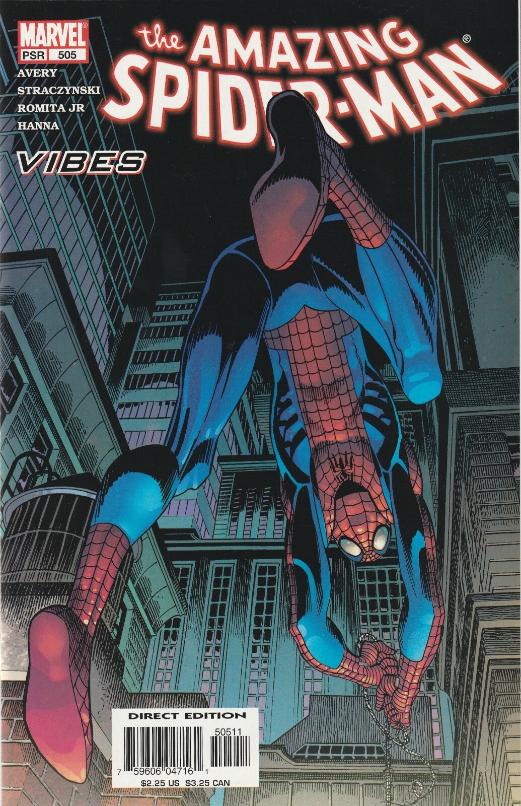 AMAZING SPIDER-MAN #505 / VIBES / STRACZYNSKI / ROMITA JR