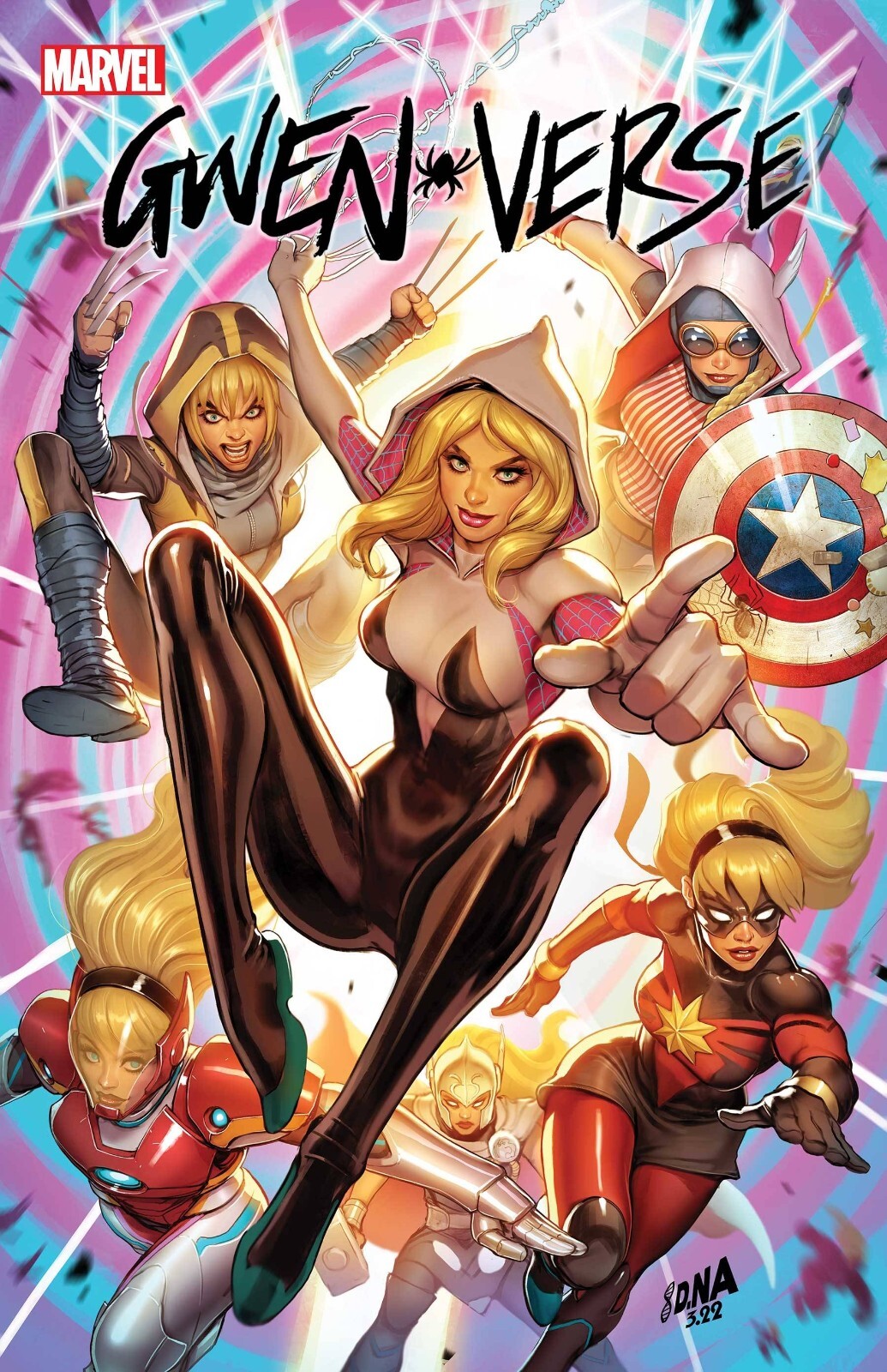大割引 Spider-Gwen Gwenverse #1-5 | Select Covers | Marvel Comics 洋書