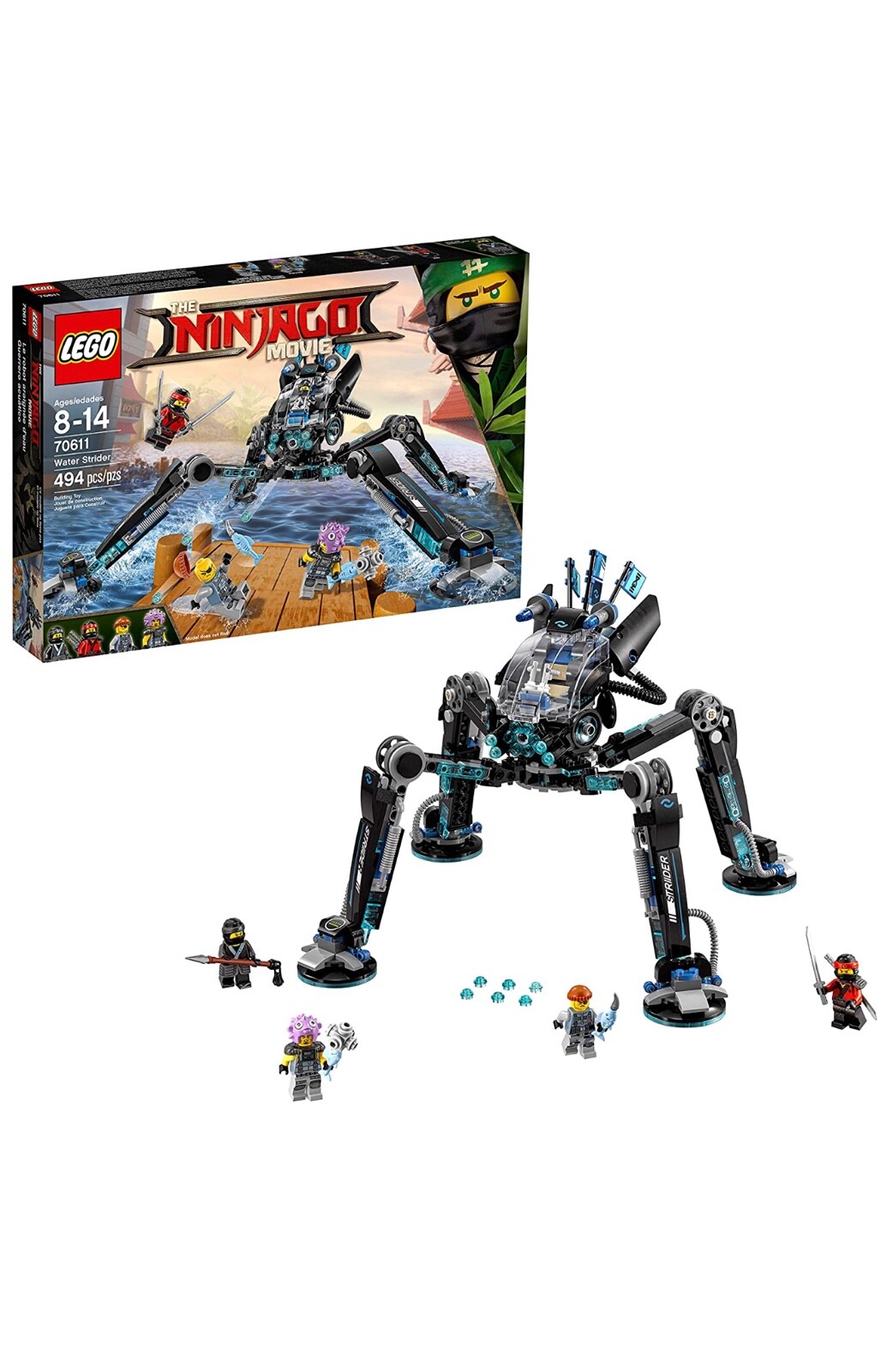 【A☆】 Water Strider 70611 | NINJAGO® | Buy online at the Official