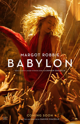 BB0464 Babylon Film By Damien Chazelle 2022 Smart Movie Poster 11x17