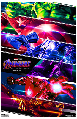 AA0378 Avengers Endgame Film By Anthony Russo 2019 Art Movie Poster 11x17