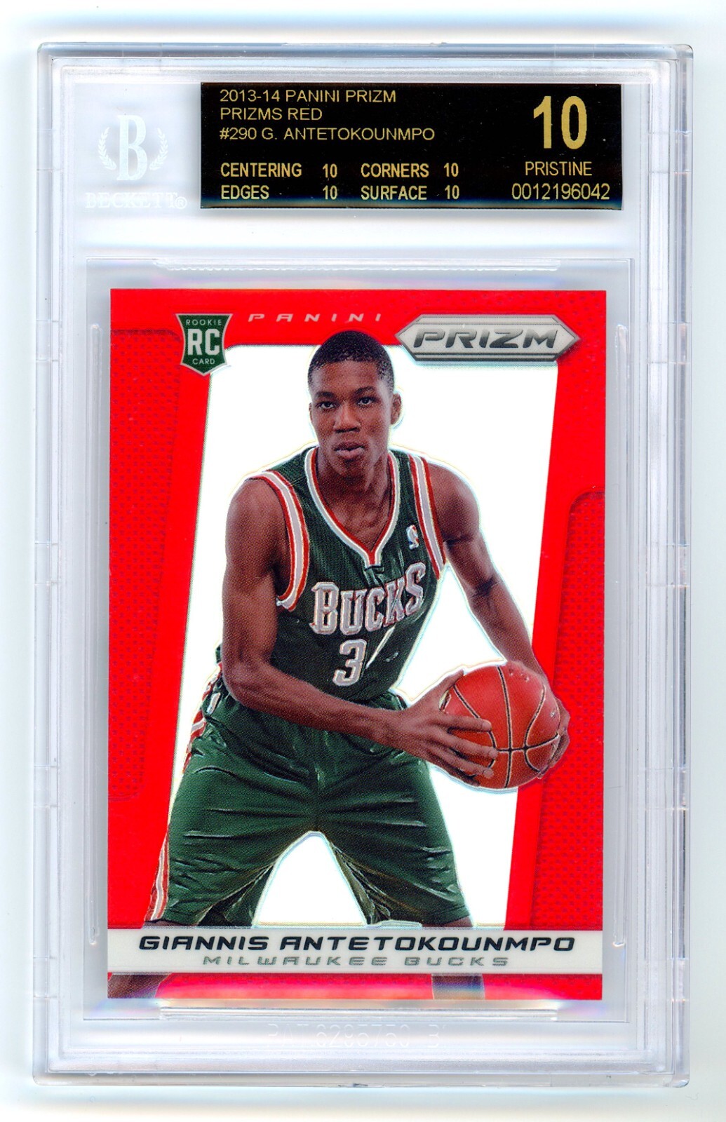 2013-14 PANINI Prizm Giannis ヤニス RC カード 2013-14 PANINI Prizm Giannis ヤニス RC カード
