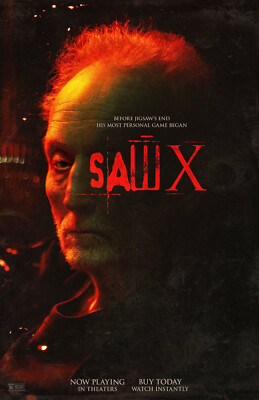 AA3677 Saw X Film By Kevin Greutert 2023 Actor Movie Poster 11x17