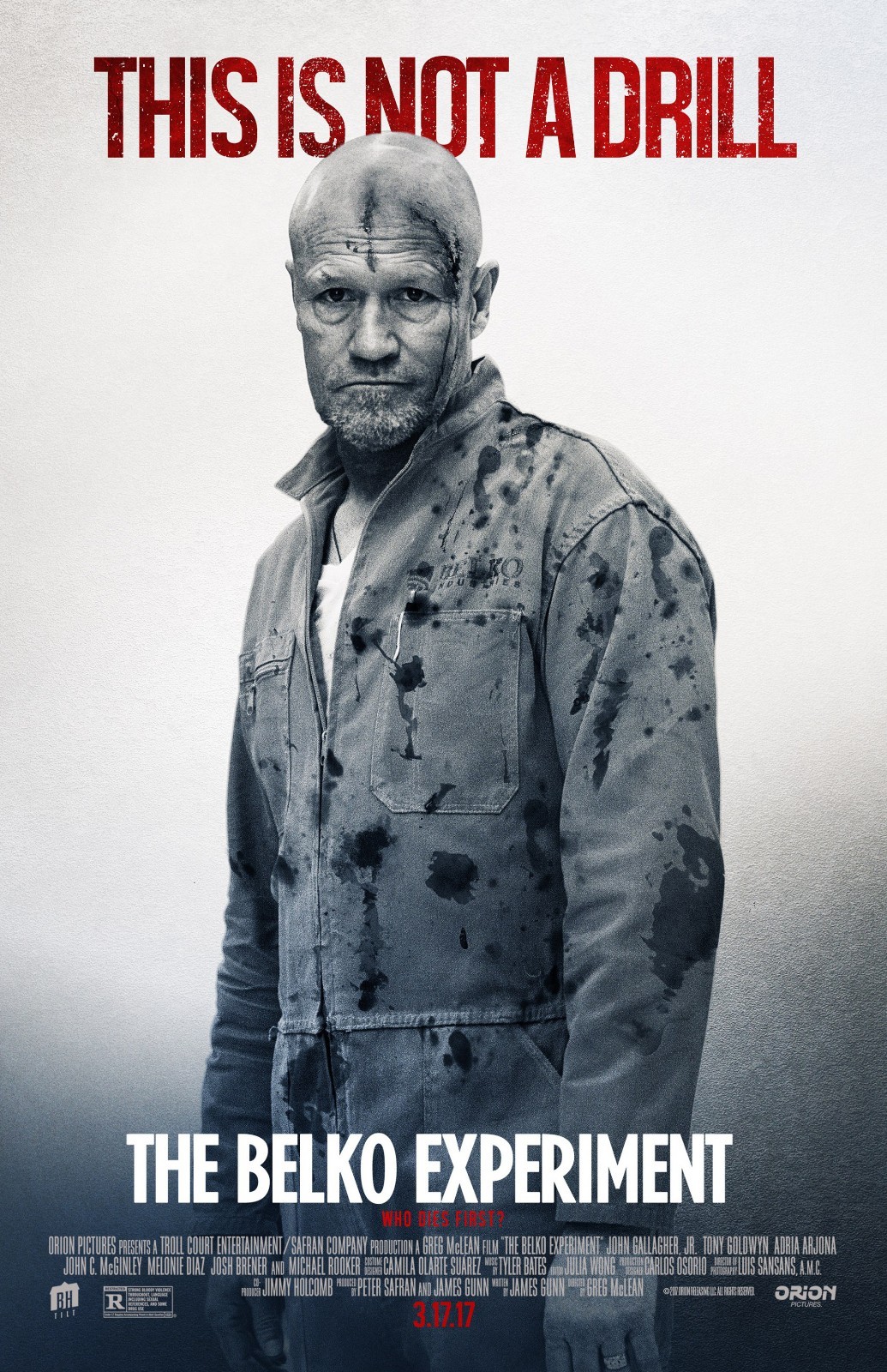 The Belko Experiment movie poster b 11 x 17 inches eBay