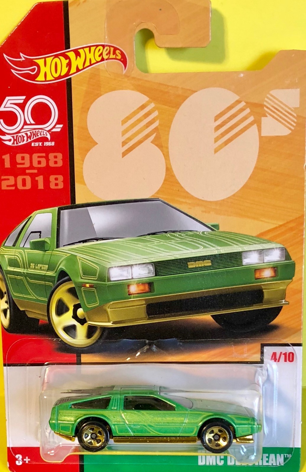 hot wheels dmc delorean 2018