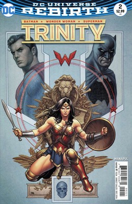 Trinity (2nd Series) #2A VF; DC | Rebirth Frank Cho Wonder Woman Variant - we co