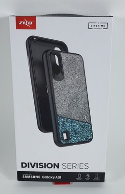Samsung Galaxy A01 Phone Case ZIZO Division Series Black Protective Cover!!! 