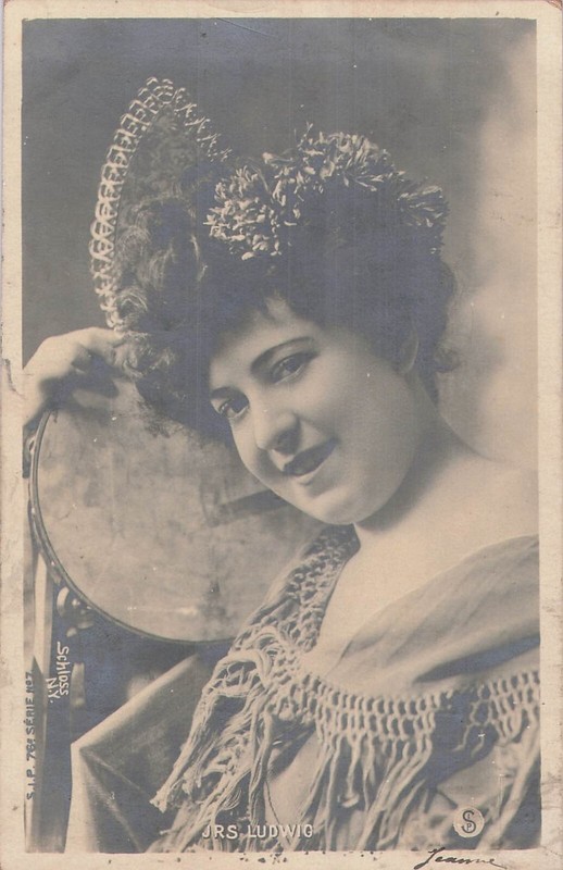 Cp Jrs Ludwig - Artiste Tambourin - 93000