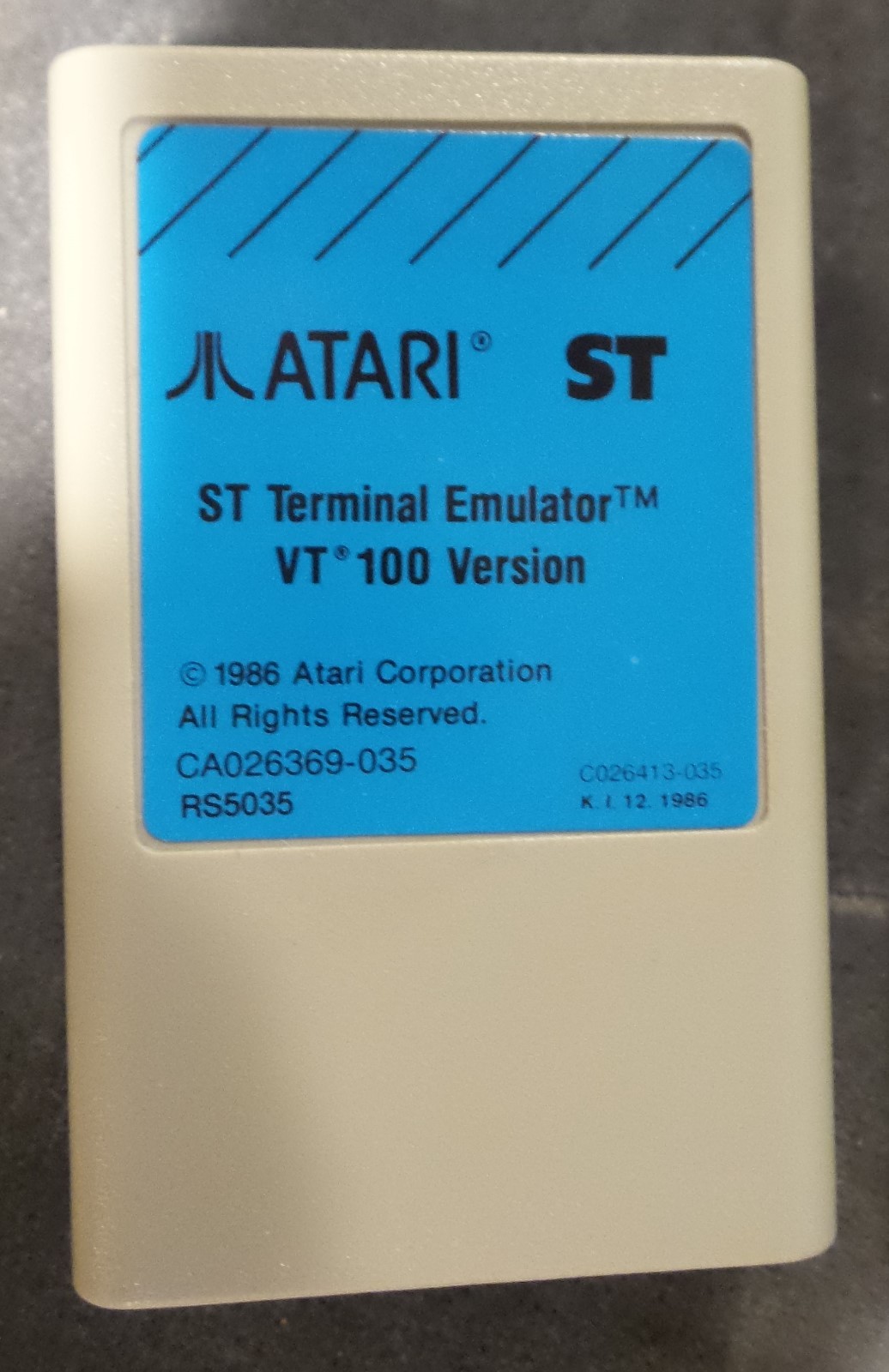 ATARI Rare OEM Cartridge Atari 520 1040 ST//STE Mega TT and Falcon 2 New PCB ONLY