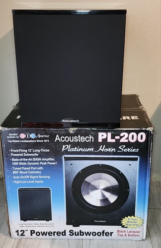 BIC Acoustech PL-200 12-inch 1000W Powered Amplifier