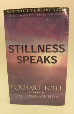 New World Library Audio - STILLNESS SPEAKS - Eckhart Tolle - book on CASSETTES