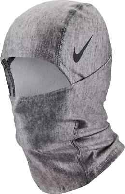 Nike Pro Therma Fit Hyperwarm Hood Mask Dri Fit Balaclava Grey N1004486 026 Gray