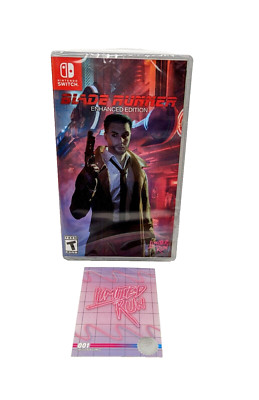Nintendo SWITCH LIMITED RUN #153: BLADE RUNNER ENHANCED EDITION with Card