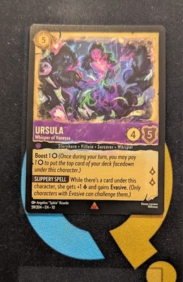 59/204 Ursula - Whisper of Vanessa Rare Disney Lorcana Set 10 