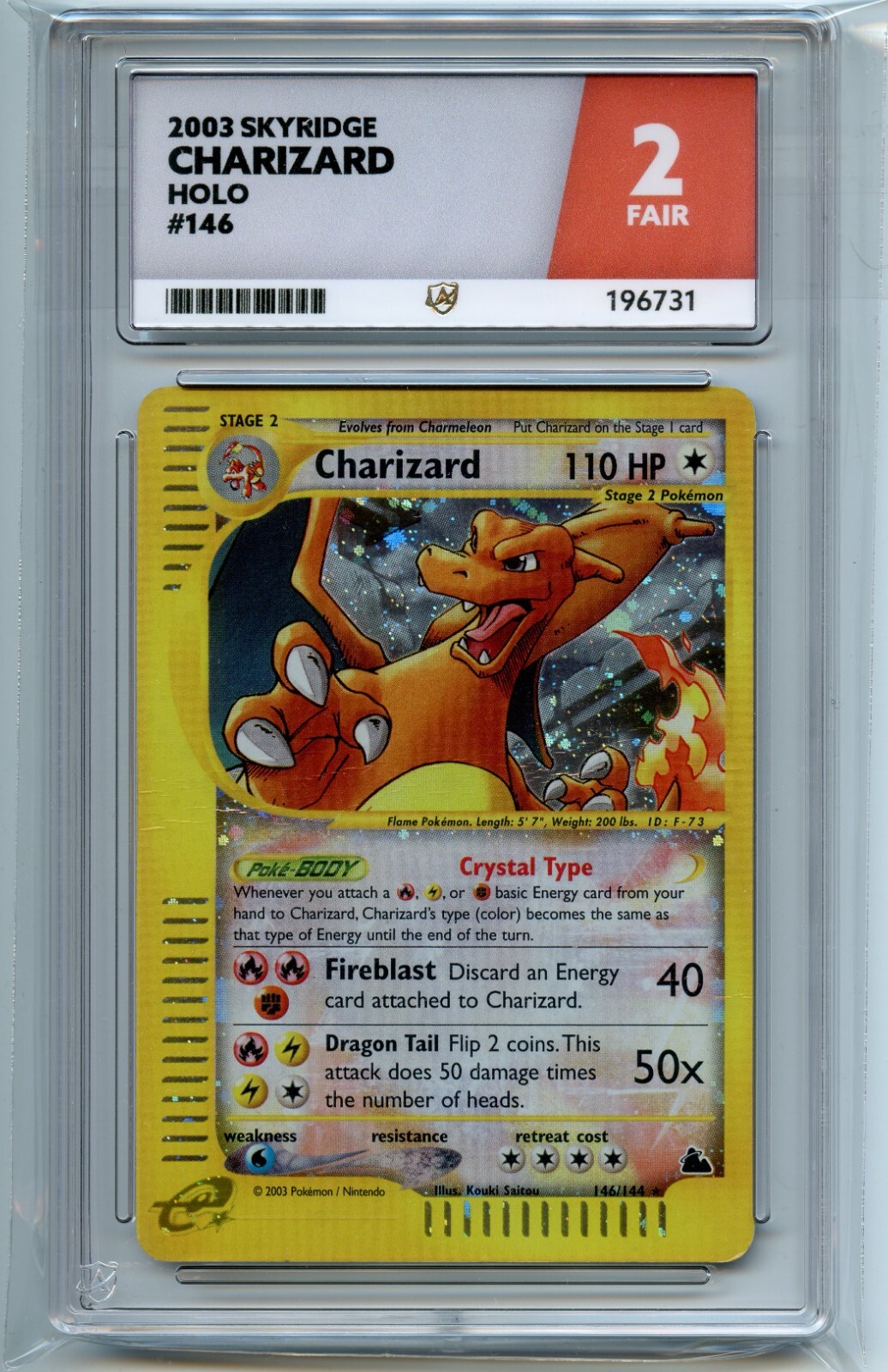 ポケモンカードゲーム Charizard 146/144 英語版 Charizard 146/144 Skyridge 2003- Wizards - English Version