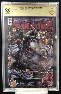 TMNT #86 RE Comics & Ponies Eastman Studios Variant 9.8 CBCS