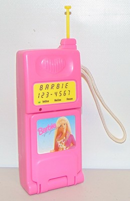 barbie flip phone