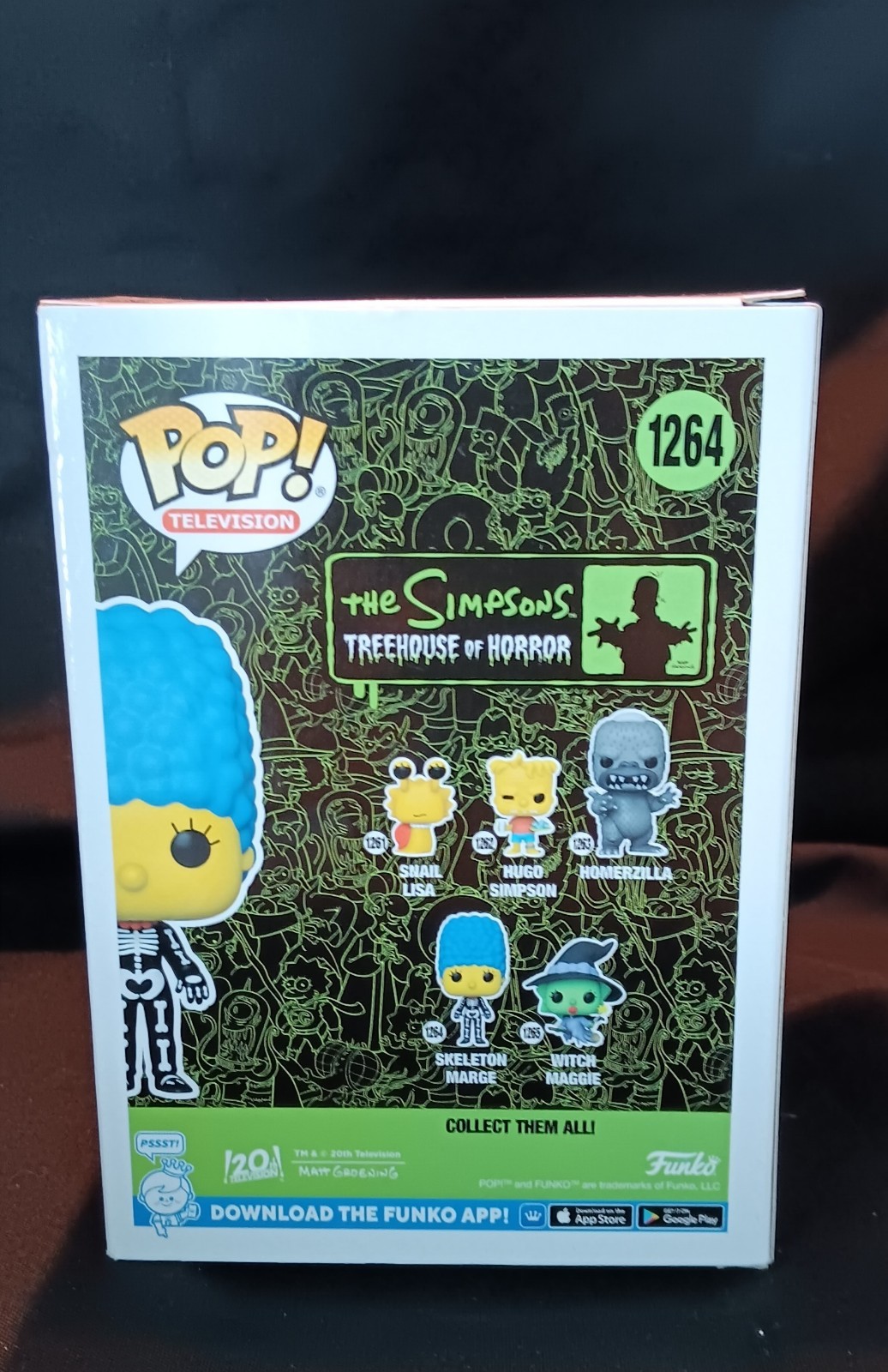 Funko Pop! Vinyl: The Simpsons - Skeleton Marge Treehouse of Horror #1264