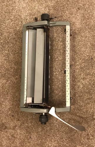 Vintage Typewriter Underwood Parts CARRIAGE, LEVER, ROLLER Steampunk Art 1960s