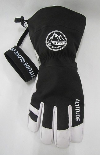 ​ALTITUDE TECH ALPINE ARMY LEATHER HELI SKI SNOWBOARD WINTER GLOVE (XL)