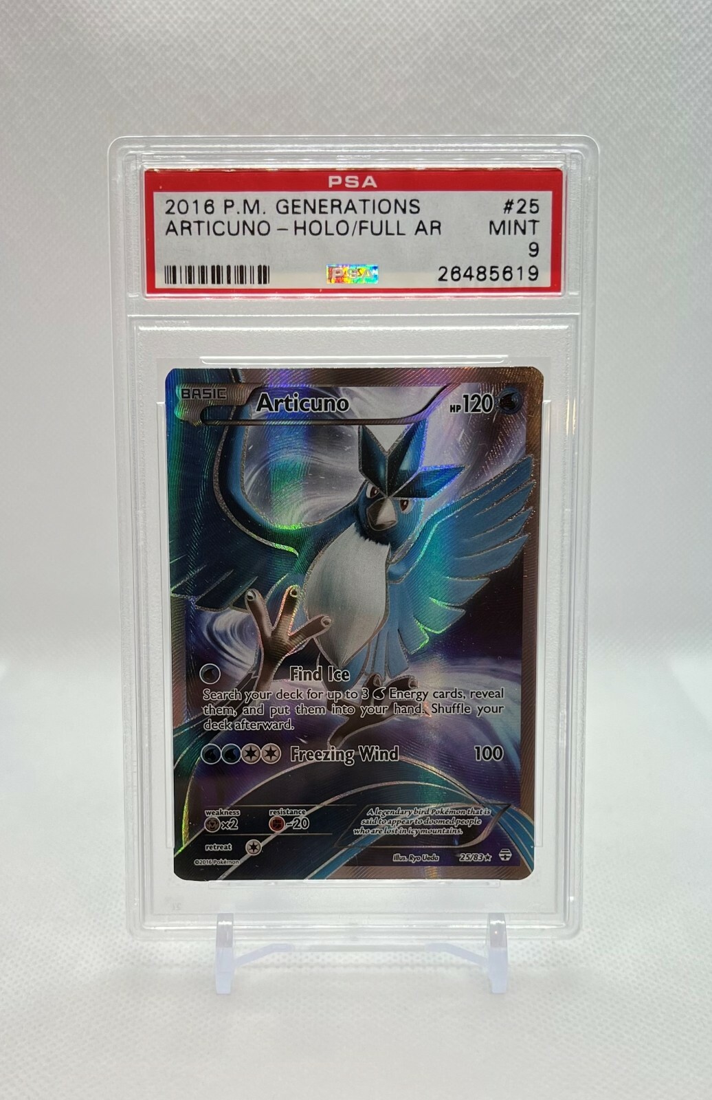 英語版初期　ポケモンカード　Articuno holo Articuno - 25/83 - Holo Rare NM Pokemon Generations | eBay