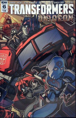 IDW Transformers Unicron First Printing No. 6 cover B October 2018
