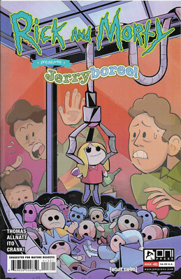 ONI PRESS RICK & MORTY PRESENTS JERRYBOREE! #1 MARCH 2021 VARIANT B 1ST PRINT NM