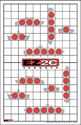 battleship pistol shooting range game 25pk gun rifle