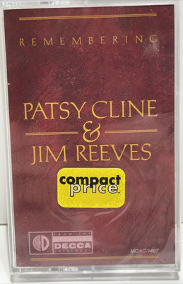 Remembering [MCA] by Jim Reeves/Patsy Cline (Cassette, 1988, MCA)
