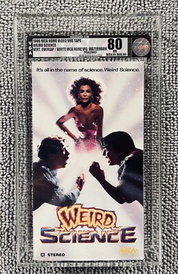 VGA 80 WEIRD SCIENCE   EARLY PRINT / NO BARCODE   VHS (Like IGS)