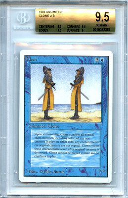 MTG Unlimited Clone BGS 9.5 Gem Mint Card Magic Amricons 2361