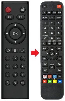 Fernbedienung geeignet für BQEEL B1MAX | M9C-PRO | M9CPRO