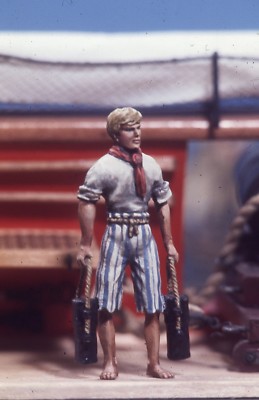 Valiant Miniature Kit# 9832 - Powder Monkey, Trafalgar, 1805 - 54mm