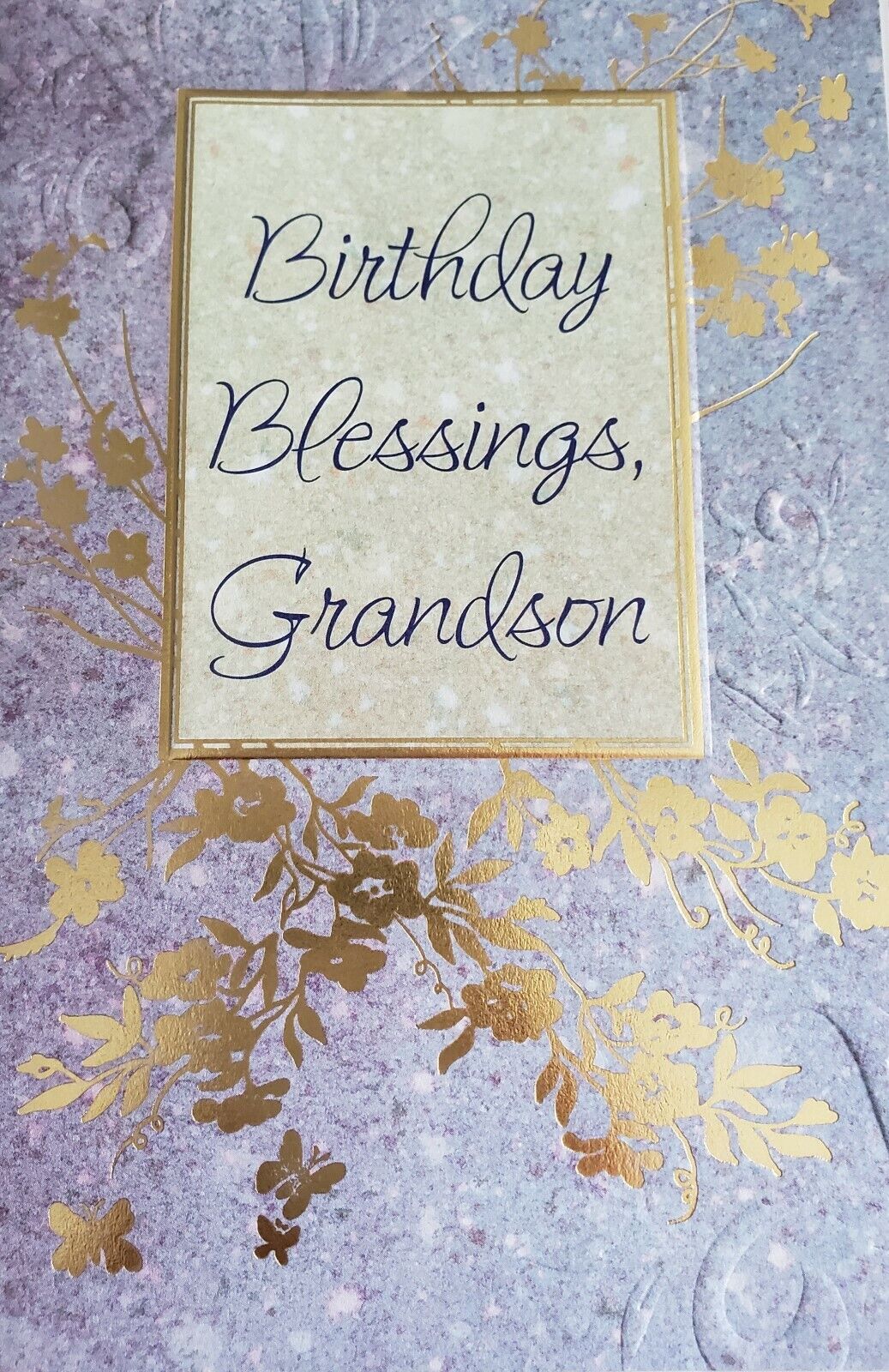 'Birthday Blessings, Grandson w Deuteronomy 28:12' birthday greeting card