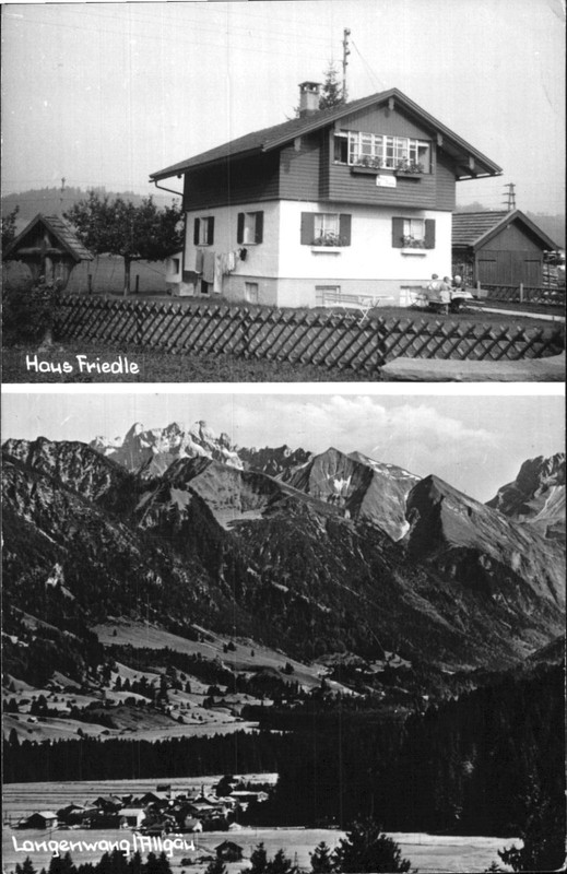 Langenwang / AllgÃ¤U , Haus Friedle