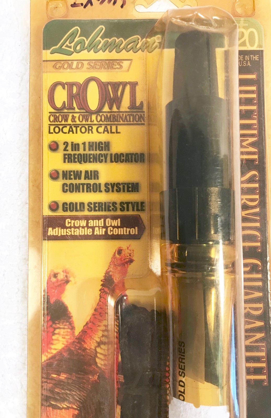 LOHMAN Gold Series Crowl Locator Call - Crow & Owl Combination Call - #120