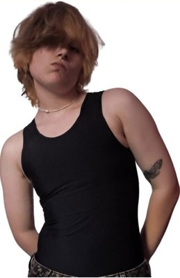 Swimming Binder，Chest Binder Trans with Pullover, Swimsuit Top for FTM, Queer